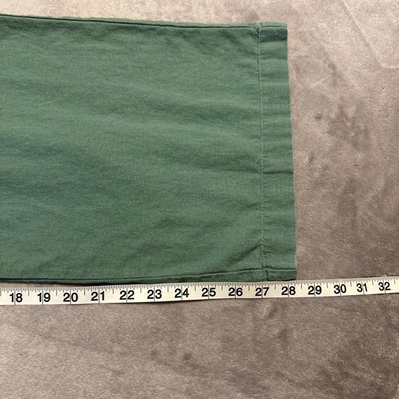 7 For All Mankind Linen Cargo Pants Womens Medium Green Lightweight Wide Leg - Picture 2 of 11